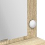 Tocador con Luces LED Sonoma Roble 100x41x135 cm de , Tocadores para dormitorios - Ref: Foro24-865102, Precio: 125,28 €, Desc...