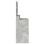 Mesa de tocador  con luces LED Gris Concreto 100x41x135 cm | Foro24.es | Tu tienda online para hogar, jardín y más Foro24.es