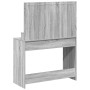 Mesa de tocador  con luces LED en gris Sonoma 100x41x135 cm | Foro24.es | Tu tienda online para hogar, jardín y más Foro24.es