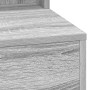 Mesa de tocador  con luces LED en gris Sonoma 100x41x135 cm | Foro24.es | Tu tienda online para hogar, jardín y más Foro24.es
