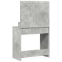 Tocador con Luces LED Gris Concreto 79x41x135 cm | Foro24.es | Tu tienda online para hogar, jardín y más Foro24.es