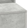 Tocador con Luces LED Gris Concreto 79x41x135 cm | Foro24.es | Tu tienda online para hogar, jardín y más Foro24.es