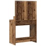 Mesa de tocador  con luces LED de madera antigua 79x41x135 cm | Foro24.es | Tu tienda online para hogar, jardín y más Foro24.es