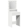Mesa de tocador  con luces LED blanca 50x41x135 cm | Foro24.es | Tu tienda online para hogar, jardín y más Foro24.es