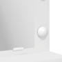 Mesa de tocador  con luces LED blanca 50x41x135 cm | Foro24.es | Tu tienda online para hogar, jardín y más Foro24.es