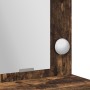 Mesa de tocador  con luces LED en roble ahumado 50x41x135 cm | Foro24.es | Tu tienda online para hogar, jardín y más Foro24.es
