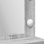 Mesa de tocador con luces LED en Gris Sonoma - 50x41x135 cm de , Tocadores para dormitorios - Ref: Foro24-865123, Precio: 93,...