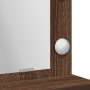 Escritorio de Maquillaje con Luces LED - Roble Marrón - 50x41x135 cm | Foro24.es | Tu tienda online para hogar, jardín y más Foro24.es