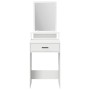 Tocador con Cajones en Blanco 50x41x140 cm de , Tocadores para dormitorios - Ref: Foro24-865127, Precio: 77,59 €, Descuento: %