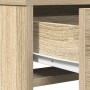 Mesita de Tocador con Cajones en Roble Sonoma 50x41x140 cm de , Tocadores para dormitorios - Ref: Foro24-865129, Precio: 75,4...