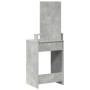 Toallero con cajones Gris Concreto 50x41x140 cm de , Tocadores para dormitorios - Ref: Foro24-865130, Precio: 77,00 €, Descue...