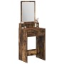 Tocador con Cajones de Roble Ahumado 50x41x140 cm de , Tocadores para dormitorios - Ref: Foro24-865131, Precio: 77,00 €, Desc...