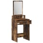 Tocador con Cajones de Roble Ahumado 50x41x140 cm de , Tocadores para dormitorios - Ref: Foro24-865131, Precio: 77,00 €, Desc...