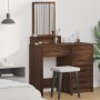 Tocador con Cajones de Madera de Roble Marrón 50x41x140 cm de , Tocadores para dormitorios - Ref: Foro24-865133, Precio: 80,6...