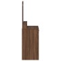 Tocador con Cajones de Madera de Roble Marrón 50x41x140 cm de , Tocadores para dormitorios - Ref: Foro24-865133, Precio: 80,6...