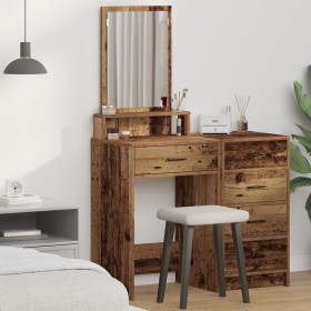 Tocador con Cajones en Madera Vieja 50x41x140 cm de , Tocadores para dormitorios - Ref: Foro24-865134, Precio: 77,00 €, Descu...