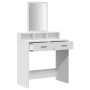 mesa de tocador con cajones Blanca 79x41x140 cm de , Tocadores para dormitorios - Ref: Foro24-865136, Precio: 97,96 €, Descue...
