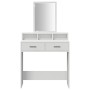mesa de tocador con cajones Blanca 79x41x140 cm de , Tocadores para dormitorios - Ref: Foro24-865136, Precio: 97,96 €, Descue...