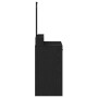 Mesa de tocador Roble negro MDF y vidrio 79 x 41 x 140 cm Tocador de , Tocadores para dormitorios - Ref: Foro24-865137, Preci...