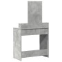 Mesa de tocador  con cajones Gris Concreto 79x41x140 cm | Foro24.es | Tu tienda online para hogar, jardín y más Foro24.es