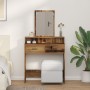 Toallero de con cajones de madera reciclada 79x41x140 cm de , Tocadores para dormitorios - Ref: Foro24-865143, Precio: 94,88 ...