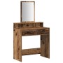 Toallero de con cajones de madera reciclada 79x41x140 cm de , Tocadores para dormitorios - Ref: Foro24-865143, Precio: 94,88 ...