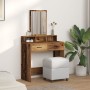 Toallero de con cajones de madera reciclada 79x41x140 cm de , Tocadores para dormitorios - Ref: Foro24-865143, Precio: 94,88 ...