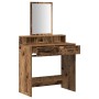 Toallero de con cajones de madera reciclada 79x41x140 cm de , Tocadores para dormitorios - Ref: Foro24-865143, Precio: 94,88 ...