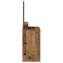 Toallero de con cajones de madera reciclada 79x41x140 cm de , Tocadores para dormitorios - Ref: Foro24-865143, Precio: 94,88 ...