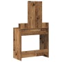 Toallero de con cajones de madera reciclada 79x41x140 cm de , Tocadores para dormitorios - Ref: Foro24-865143, Precio: 94,88 ...