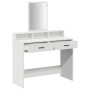 Mesita de tocador blanca con cajones 100x41x140 cm de , Tocadores para dormitorios - Ref: Foro24-865145, Precio: 111,49 €, De...