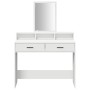 Mesita de tocador blanca con cajones 100x41x140 cm de , Tocadores para dormitorios - Ref: Foro24-865145, Precio: 111,49 €, De...