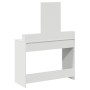 Mesita de tocador blanca con cajones 100x41x140 cm de , Tocadores para dormitorios - Ref: Foro24-865145, Precio: 111,49 €, De...