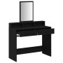 Tocador con cajones Negro Roble 100x41x140 cm de , Tocadores para dormitorios - Ref: Foro24-865146, Precio: 114,60 €, Descuen...