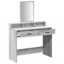 Mesa de tocador  con cajones Gris Sonoma 100x41x140 cm | Foro24.es | Tu tienda online para hogar, jardín y más Foro24.es