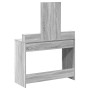 Mesa de tocador  con cajones Gris Sonoma 100x41x140 cm | Foro24.es | Tu tienda online para hogar, jardín y más Foro24.es