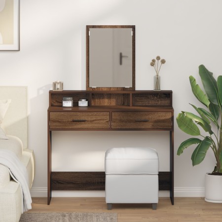Tocador con Cajones Marrón Roble 100x41x140 cm | Foro24.es | Tu tienda online para hogar, jardín y más Foro24.es