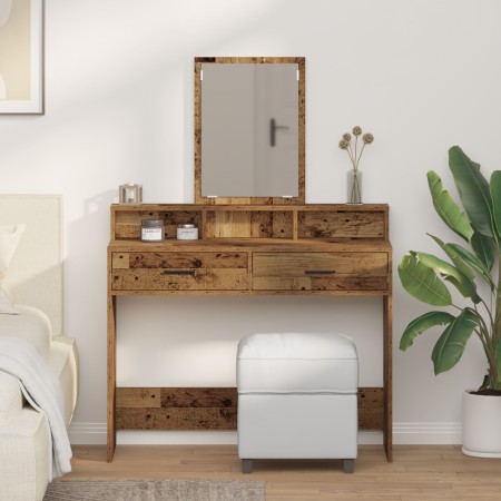 Toallero  con cajones Madera Vieja 100x41x140 cm | Foro24.es | Tu tienda online para hogar, jardín y más Foro24.es