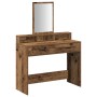 Toallero  con cajones Madera Vieja 100x41x140 cm | Foro24.es | Tu tienda online para hogar, jardín y más Foro24.es