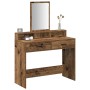Toallero  con cajones Madera Vieja 100x41x140 cm | Foro24.es | Tu tienda online para hogar, jardín y más Foro24.es