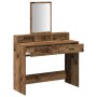 Toallero  con cajones Madera Vieja 100x41x140 cm | Foro24.es | Tu tienda online para hogar, jardín y más Foro24.es