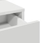 Mesa de tocador con luces LED Blanca 50x41x140 cm de , Tocadores para dormitorios - Ref: Foro24-865154, Precio: 93,90 €, Desc...