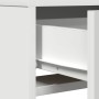 Mesa de tocador con luces LED Blanca 50x41x140 cm de , Tocadores para dormitorios - Ref: Foro24-865154, Precio: 93,90 €, Desc...