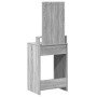 Mesa de tocador  con luces LED en Gris Sonoma 50x41x140 cm | Foro24.es | Tu tienda online para hogar, jardín y más Foro24.es