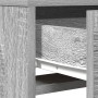 Mesa de tocador  con luces LED en Gris Sonoma 50x41x140 cm | Foro24.es | Tu tienda online para hogar, jardín y más Foro24.es