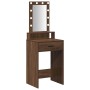 Mesa de Tocador  con Luces LED Madera de Fresno 50x41x140 cm | Foro24.es | Tu tienda online para hogar, jardín y más Foro24.es