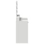 Tocador LED Blanco 79x41x140 cm de , Tocadores para dormitorios - Ref: Foro24-865163, Precio: 120,03 €, Descuento: -5%%