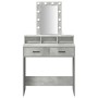 Tocador con Luces LED en Gris Concreto 79x41x140 cm | Foro24.es | Tu tienda online para hogar, jardín y más Foro24.es