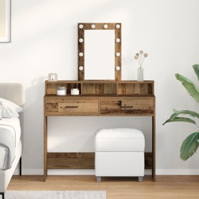 Comprar Mesa de Tocador con Luces LED de Madera