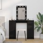 Mesa de Tocador  con Luces LED Roble Negro 102x33x135 cm | Foro24.es | Tu tienda online para hogar, jardín y más Foro24.es